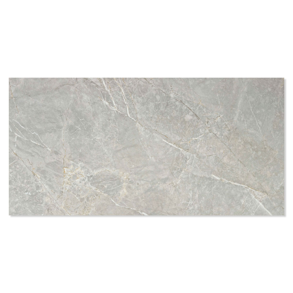 Marmor Gulvflis Imperium Lys Grå Polert 60x120 cm
